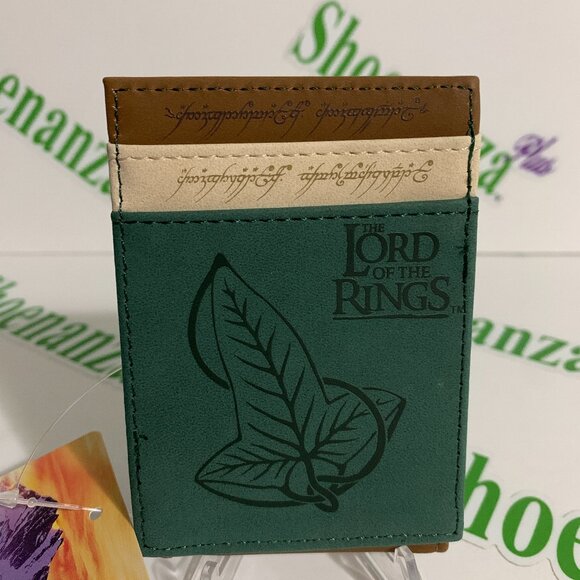Lord of the Rings Handbags - Lord of The Rings Cardholder Leaf of Lorien Narsil The Ring LOTR Card Holder